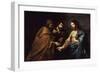 The Tribute Money-Valentin de Boullogne-Framed Giclee Print