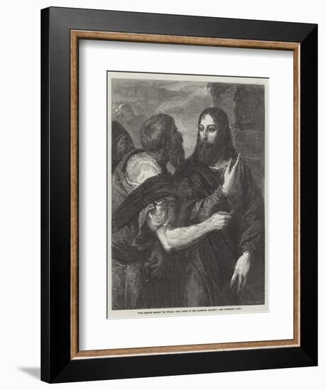 The Tribute Money-Titian (Tiziano Vecelli)-Framed Giclee Print