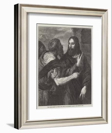 The Tribute Money-Titian (Tiziano Vecelli)-Framed Giclee Print