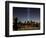 The Tribute of Light Memorial Shines into the Sky Over the Night Skyline of New York City-null-Framed Photographic Print