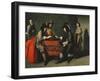 The Tric-Trac Players-Louis Le Nain-Framed Giclee Print