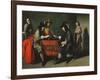 The Tric-Trac Players-Louis Le Nain-Framed Giclee Print