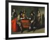 The Tric-Trac Players-Louis Le Nain-Framed Giclee Print