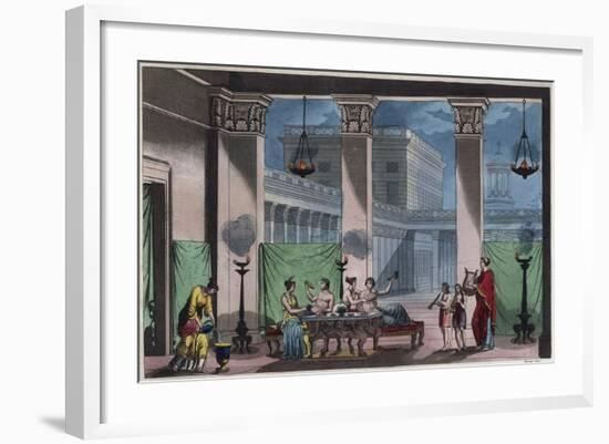 The Triclinium-Stefano Bianchetti-Framed Giclee Print