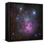 The Trifid Nebula Located in Sagittarius-Stocktrek Images-Framed Stretched Canvas