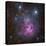 The Trifid Nebula Located in Sagittarius-Stocktrek Images-Stretched Canvas