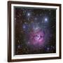 The Trifid Nebula Located in Sagittarius-Stocktrek Images-Framed Photographic Print