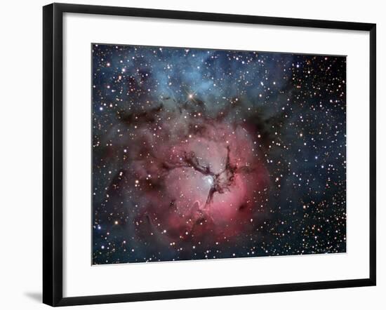 The Trifid Nebula-Stocktrek Images-Framed Photographic Print