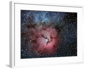 The Trifid Nebula-Stocktrek Images-Framed Photographic Print