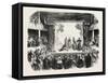 The Trigannka, a Dance Performed by Russian Prisoners to the Sound of the Balalayka. 1855-null-Framed Stretched Canvas