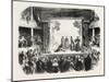 The Trigannka, a Dance Performed by Russian Prisoners to the Sound of the Balalayka. 1855-null-Mounted Giclee Print