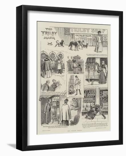 The Trilby Mania-William Ralston-Framed Giclee Print