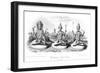 The Trimurti or Hindu Trinity-Andrew Thomas-Framed Giclee Print