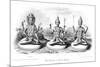 The Trimurti or Hindu Trinity-Andrew Thomas-Mounted Giclee Print