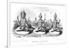 The Trimurti or Hindu Trinity-Andrew Thomas-Framed Giclee Print