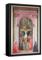 The Trinity, 1427-28 (Detail)-Tommaso Masaccio-Framed Stretched Canvas