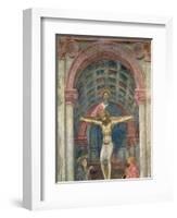 The Trinity, 1427-28-Tommaso Masaccio-Framed Giclee Print