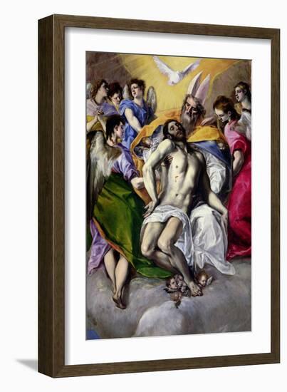 The Trinity, 1577-79-El Greco-Framed Giclee Print