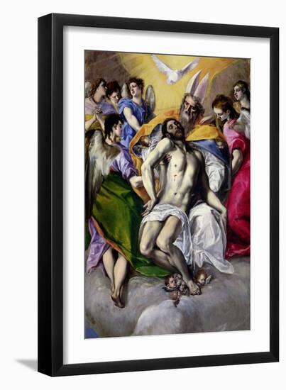 The Trinity, 1577-79-El Greco-Framed Giclee Print