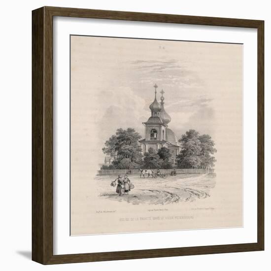 The Trinity Church in Saint Petersburg, 1845-Auguste de Montferrand-Framed Giclee Print