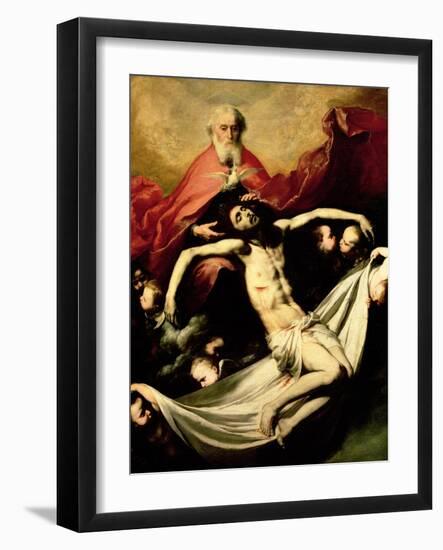 The Trinity, circa 1635-Jusepe de Ribera-Framed Giclee Print