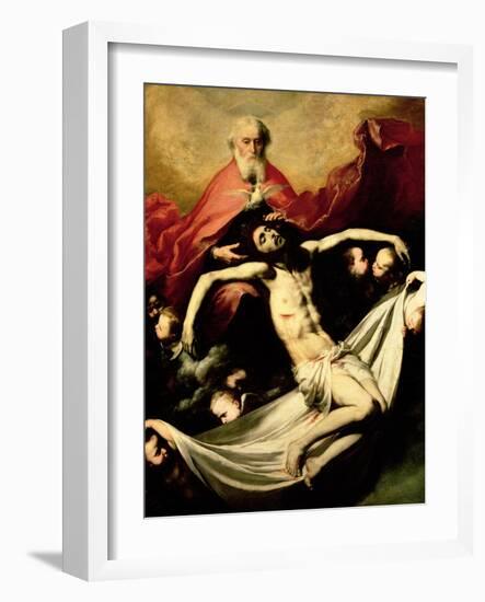 The Trinity, circa 1635-Jusepe de Ribera-Framed Giclee Print