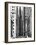 The Trinity Episcopal Church, at Broadway and Wall Street-Leonard Mccombe-Framed Photographic Print