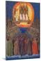 'The Trinity In its Glory', c1455, (1939)-Jean Fouquet-Mounted Giclee Print