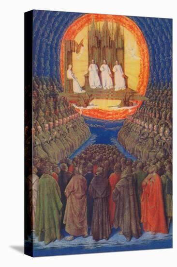 'The Trinity In its Glory', c1455, (1939)-Jean Fouquet-Stretched Canvas