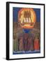 'The Trinity In its Glory', c1455, (1939)-Jean Fouquet-Framed Giclee Print