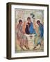 The Trinity of Roublev, C1411-Andrey Rublyov-Framed Premium Giclee Print