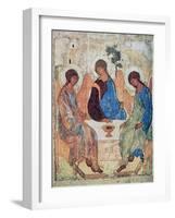 The Trinity of Roublev, C1411-Andrey Rublyov-Framed Premium Giclee Print