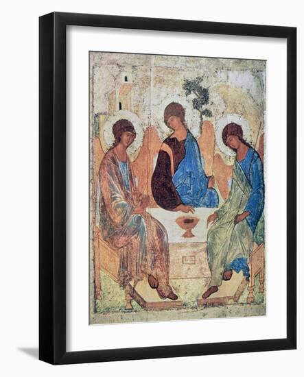 The Trinity of Roublev, C1411-Andrey Rublyov-Framed Giclee Print