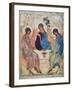 The Trinity of Roublev, C1411-Andrey Rublyov-Framed Giclee Print