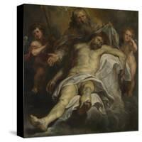 The Trinity (Oil on Panel)-Peter Paul Rubens-Stretched Canvas