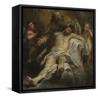 The Trinity (Oil on Panel)-Peter Paul Rubens-Framed Stretched Canvas