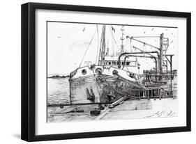 The Trinity, Port Ellen Isle of Islay, 2007-Vincent Alexander Booth-Framed Giclee Print