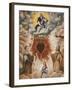 The Trinity, Saint Francis De Sales, 1567-1622 and Saint Jane Francis De Chantal, 1572-1641-French School-Framed Giclee Print