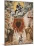 The Trinity, Saint Francis De Sales, 1567-1622 and Saint Jane Francis De Chantal, 1572-1641-French School-Mounted Giclee Print