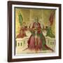 The Trinity with Christ Crucified, C.1410-null-Framed Giclee Print