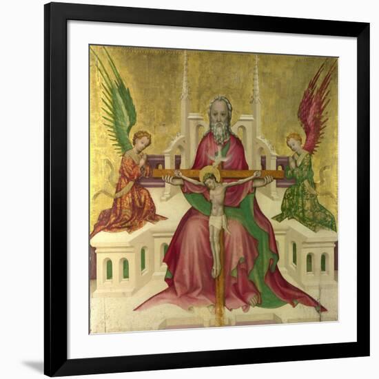 The Trinity with Christ Crucified, C.1410-null-Framed Giclee Print