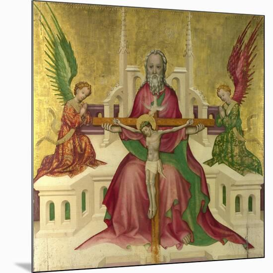 The Trinity with Christ Crucified, C.1410-null-Mounted Giclee Print