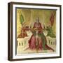 The Trinity with Christ Crucified, C.1410-null-Framed Giclee Print