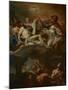 The Trinity with Souls in Purgatory, C.1740 (Oil on Canvas)-Corrado Giaquinto-Mounted Giclee Print