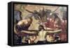 The Trinity-Jacopo Robusti Tintoretto-Framed Stretched Canvas