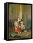 The Trio, 1829-Edward Villiers Rippingille-Framed Stretched Canvas