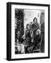 The Trio - Music at Home-null-Framed Art Print