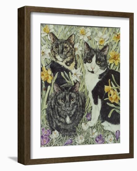 The Trio-Jan Benz-Framed Giclee Print