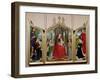 The Triptych of the Sedano Family, c.1495-98-Gerard David-Framed Giclee Print
