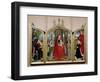 The Triptych of the Sedano Family, c.1495-98-Gerard David-Framed Giclee Print